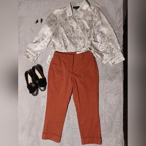 Cropped Office Pants